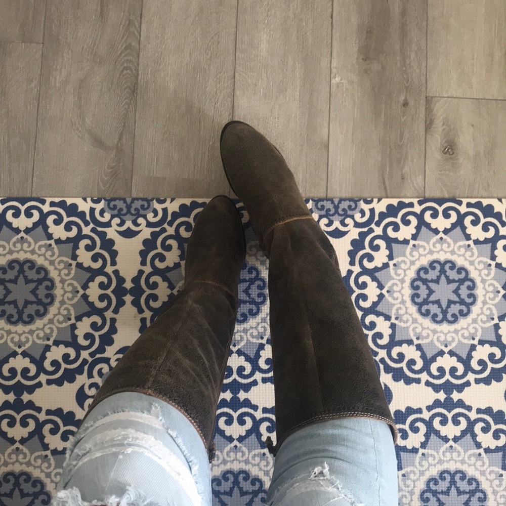 Brand new fossil knee high boots